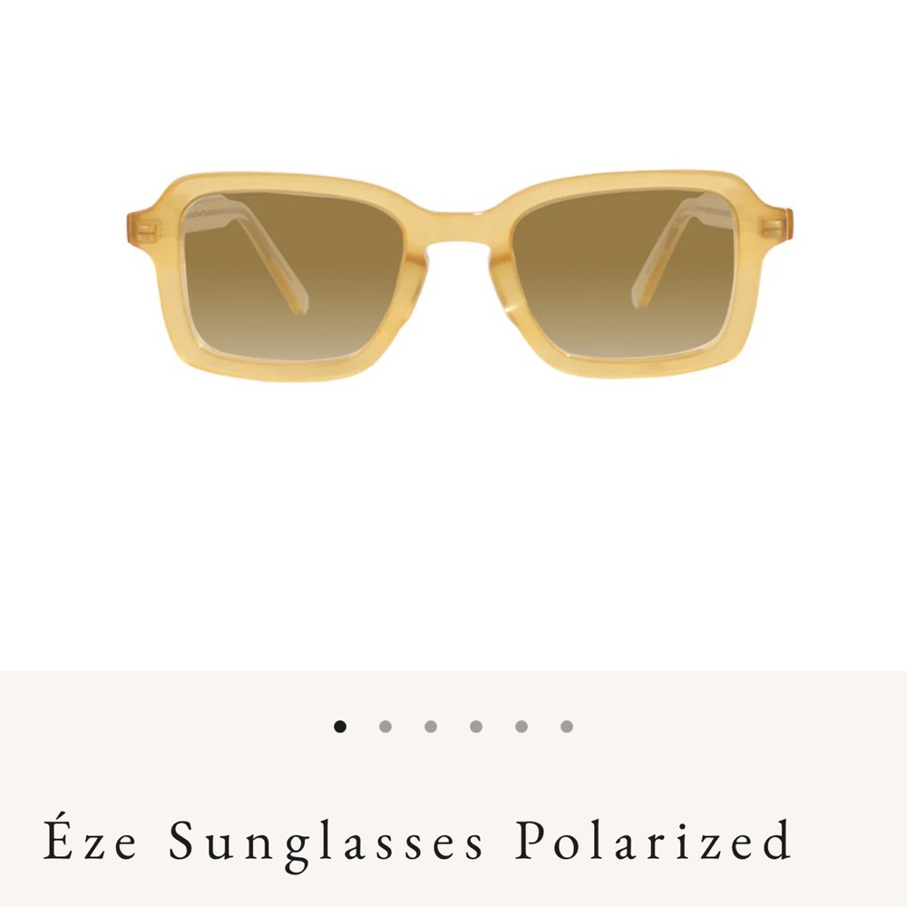 Yellow Kolo Polarized Sunglasses